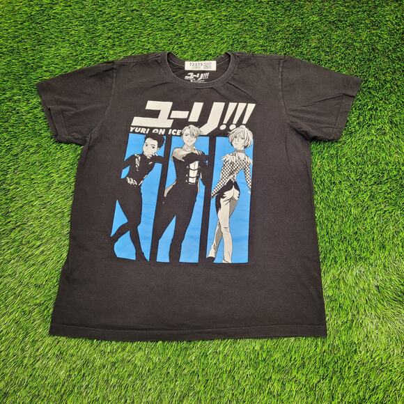 Anime Shirt Large 21x24 Black - Picture 1 of 11